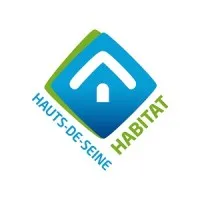 Voici le logo de la marque HAUTS-DE-SEINE HABITAT - OPH qui représente son identité graphique.