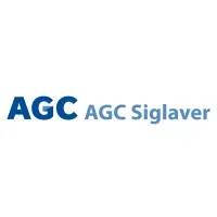 Voici le logo de la marque AGC SIGLAVER qui représente son identité graphique.