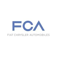 Voici le logo de la marque FCA FRANCE (fiat chrysler) qui représente son identité graphique.