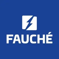Voici le logo de la marque ELECTRICITE INDUSTRIELLE J. P. FAUCHE qui représente son identité graphique.