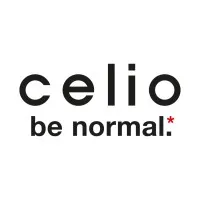 Voici le logo de la marque CELIO FRANCE qui représente son identité graphique.