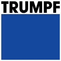 Voici le logo de la marque TRUMPF qui représente son identité graphique.