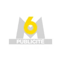 Voici le logo de la marque M6 PUBLICITE qui représente son identité graphique.