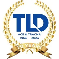 Voici le logo de la marque TLD EUROPE qui représente son identité graphique.