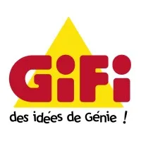 Voici le logo de la marque GIFI qui représente son identité graphique.