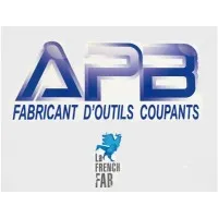 Voici le logo de la marque A.P.B. qui représente son identité graphique.