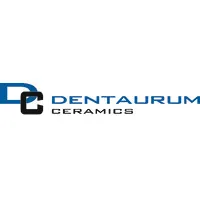Voici le logo de la marque DENTAURUM CERAMICS qui représente son identité graphique.
