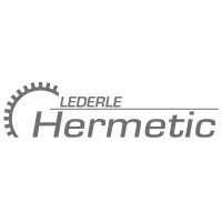 Voici le logo de la marque HERMETIC MECAFLUX qui représente son identité graphique.