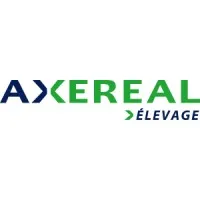 Voici le logo de la marque AXEREAL ELEVAGE qui représente son identité graphique.