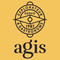 Voici le logo de la marque AGIS qui représente son identité graphique.