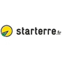 Voici le logo de la marque STARTERRE qui représente son identité graphique.