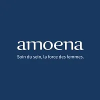 Voici le logo de la marque AMOENA FRANCE qui représente son identité graphique.