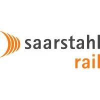 Voici le logo de la marque SAARSTAHL RAIL qui représente son identité graphique.