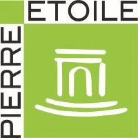 Voici le logo de la marque PIERRE ETOILE qui représente son identité graphique.