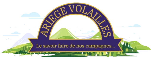 Voici le logo de la marque ARIEGE VOLAILLES qui représente son identité graphique.