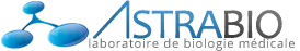 Voici le logo de la marque ASTRABIO qui représente son identité graphique.