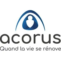 Voici le logo de la marque ACORUS qui représente son identité graphique.