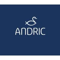 Voici le logo de la marque ANDRIC qui représente son identité graphique.