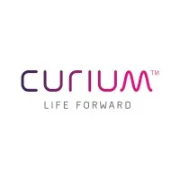 Voici le logo de la marque CURIUM PET FRANCE qui représente son identité graphique.