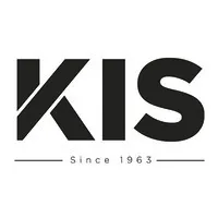 Voici le logo de la marque KIS qui représente son identité graphique.