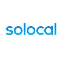 Voici le logo de la marque SOLOCAL qui représente son identité graphique.
