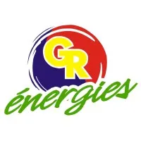 Voici le logo de la marque GR ENERGIES qui représente son identité graphique.