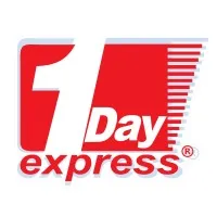 Voici le logo de la marque 1 DAY EXPRESS qui représente son identité graphique.