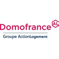Voici le logo de la marque DOMOFRANCE qui représente son identité graphique.