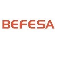 Voici le logo de la marque BEFESA VALERA qui représente son identité graphique.