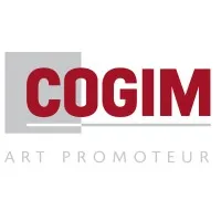 Voici le logo de la marque COGIM - CONSTRUC GESTION IMMOB qui représente son identité graphique.
