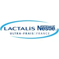 Voici le logo de la marque LACTALIS NESTLE ULTRA-FRAIS qui représente son identité graphique.