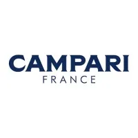 Voici le logo de la marque CAMPARI FRANCE qui représente son identité graphique.