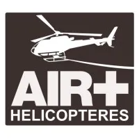 Voici le logo de la marque AIRPLUS HELICOPTERES qui représente son identité graphique.