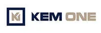Voici le logo de la marque KEM ONE qui représente son identité graphique.