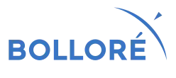 Voici le logo de la marque BOLLORE LOGISTICS qui représente son identité graphique.