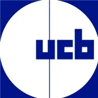Voici le logo de la marque UCB PHARMA SA qui représente son identité graphique.