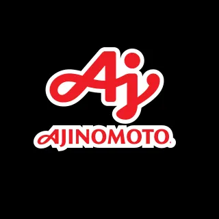 Voici le logo de la marque AJINOMOTO FOODS EUROPE qui représente son identité graphique.