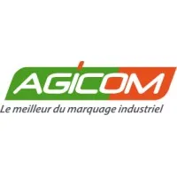 Voici le logo de la marque AGICOM qui représente son identité graphique.