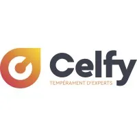 Voici le logo de la marque CELFY qui représente son identité graphique.