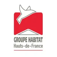 Voici le logo de la marque HABITAT HAUTS-DE-FRANCE ESH qui représente son identité graphique.