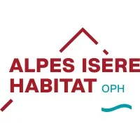 Voici le logo de la marque ALPES ISERE HABITAT OFFICE PUBLIC DE L'HABITAT qui représente son identité graphique.