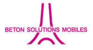 Voici le logo de la marque BETON SOLUTIONS MOBILES qui représente son identité graphique.