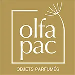 Voici le logo de la marque OLFAPAC qui représente son identité graphique.