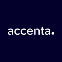 Voici le logo de la marque ACCENTA qui représente son identité graphique.