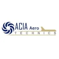 Voici le logo de la marque ACIA AERO TECHNICS CONVERSIONS & LEASING qui représente son identité graphique.