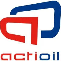 Voici le logo de la marque ACTIOIL DISTRIBUTION S.A. qui représente son identité graphique.