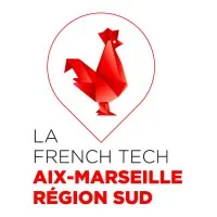 Voici le logo de la marque FRENCH TECH AIX-MARSEILLE REGION SUD qui représente son identité graphique.