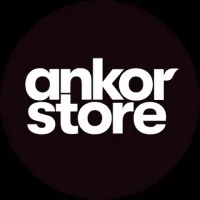 Voici le logo de la marque ANKORSTORE qui représente son identité graphique.