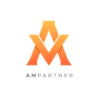 Voici le logo de la marque AM PARTNER qui représente son identité graphique.