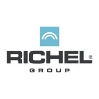Voici le logo de la marque RICHEL GROUP qui représente son identité graphique.